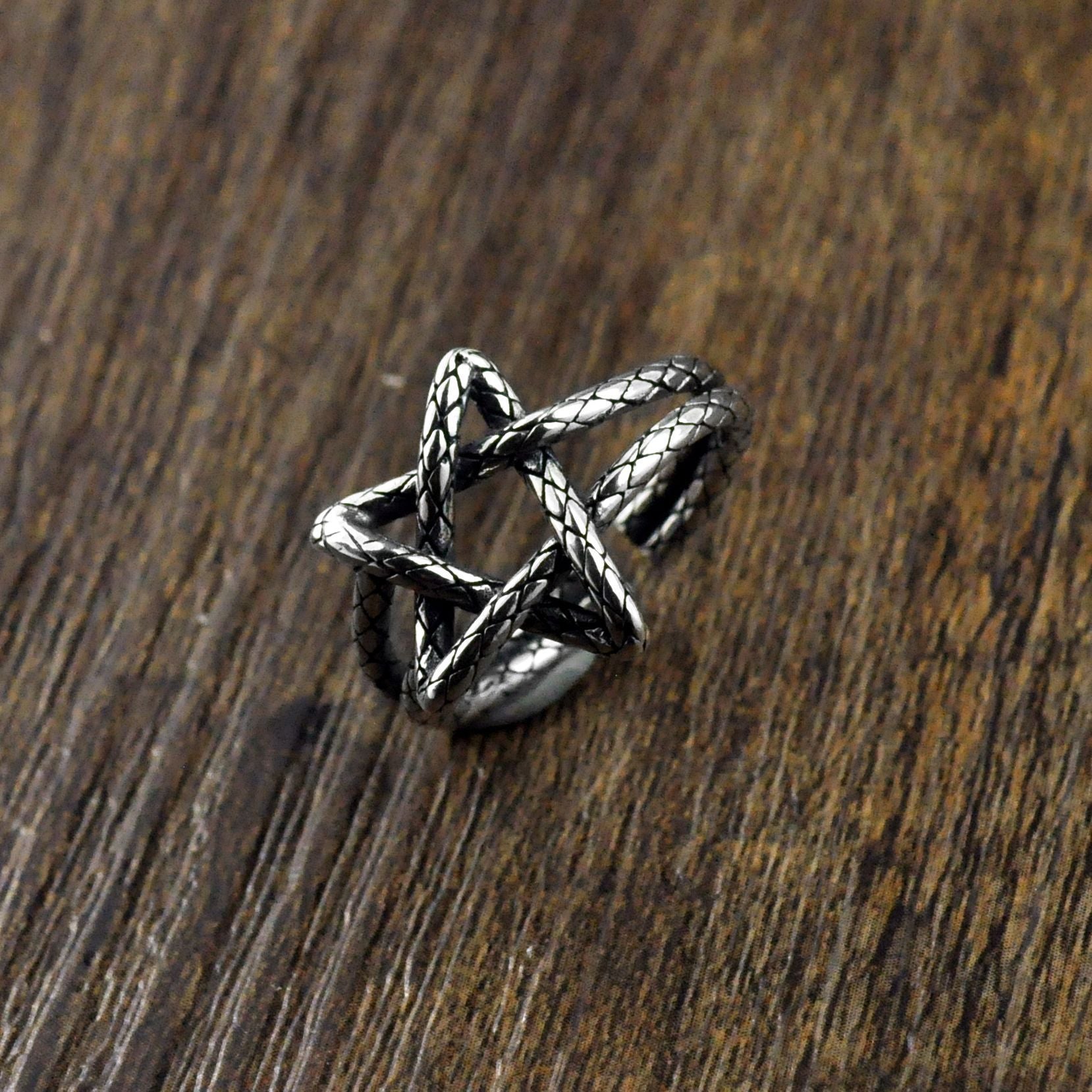 Pentagram Ring Retro Ring