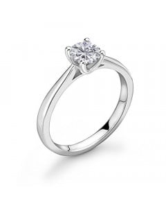 1.50CT SI2/G Round Diamond Solitaire Ring